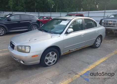 2003 Hyundai Elantra Gls/Gt z USA, uszkodzony, nr VIN KMHDN45D23U534986